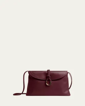 Liberta Medium Flap Leather Crossbody Bag