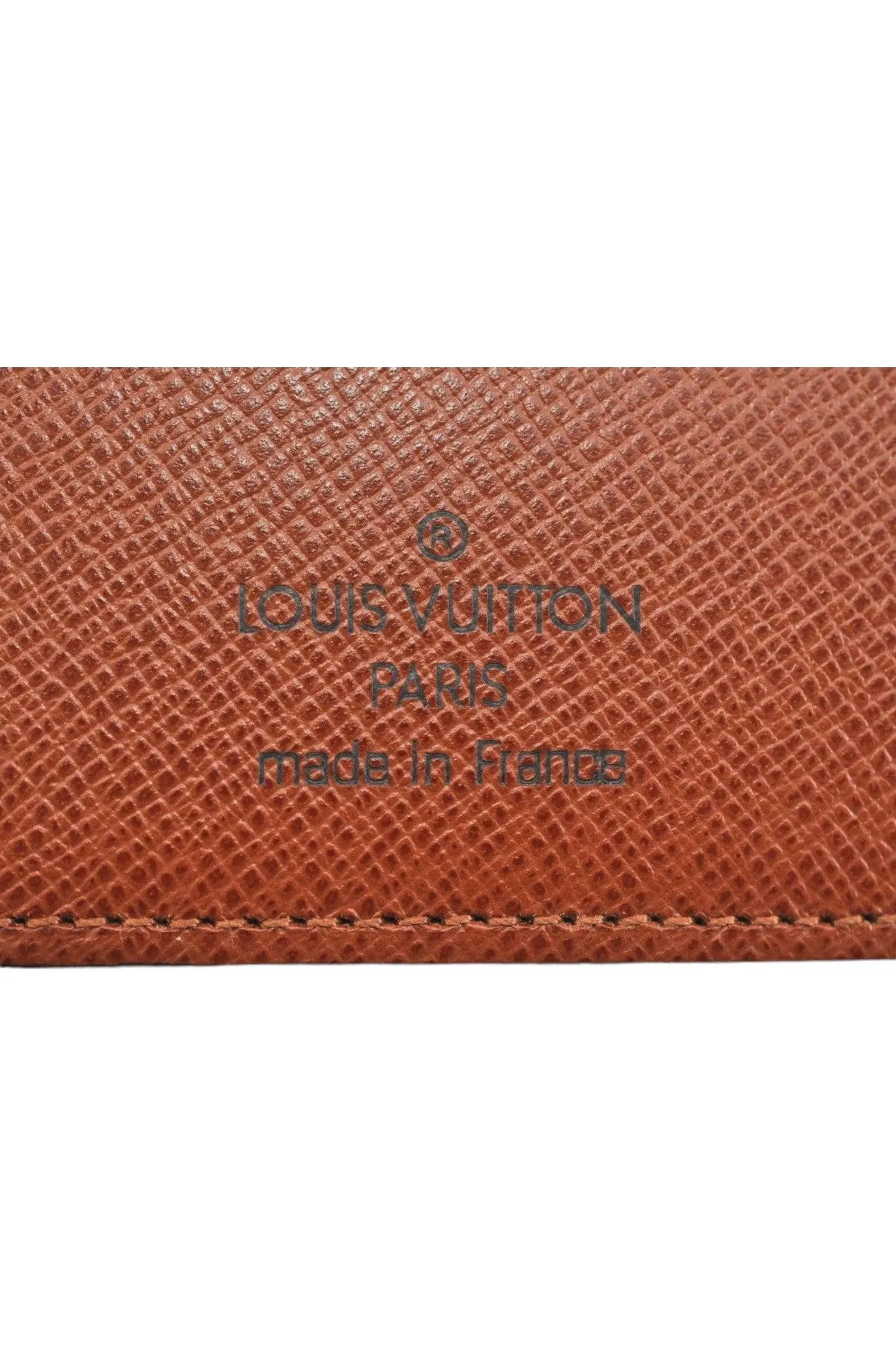 Louis Vuitton Monogram Porte Valeurs Cartes Credit M61823 Wallet Box 9401K