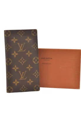Louis Vuitton Monogram Porte Valeurs Cartes Credit M61823 Wallet Box 9401K