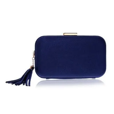 Luxury Tassel Shoulder Chain Ladies Party Clutch Purse