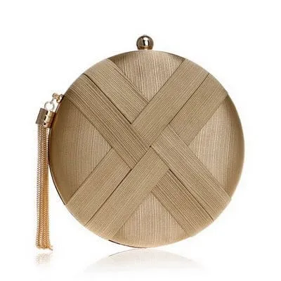 Luxury Tassel Shoulder Chain Ladies Party Clutch Purse