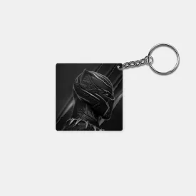 Marvel - Black Panther: Printed Square Keychain