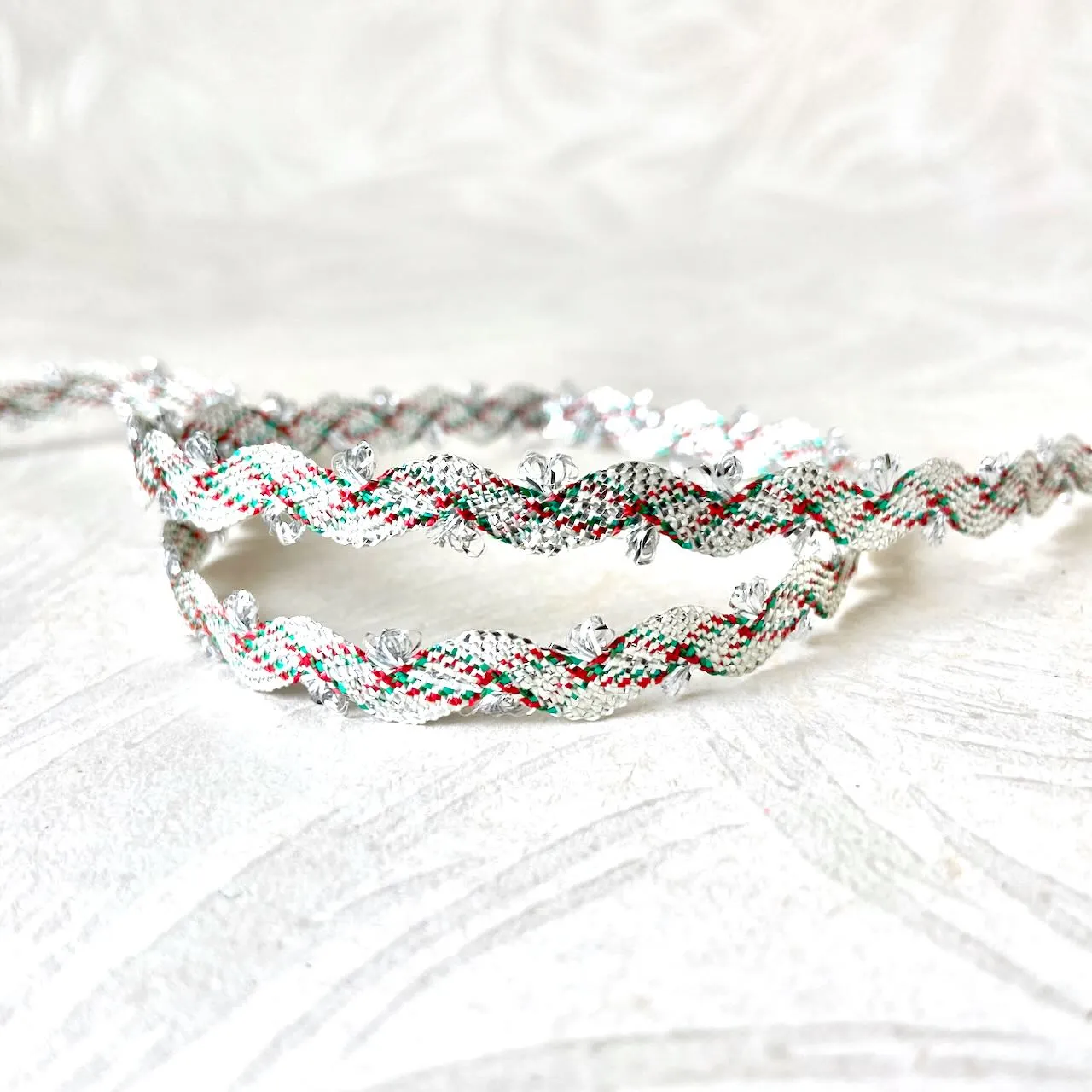 Metallic Wave Picot Braid - Multiple Colorways