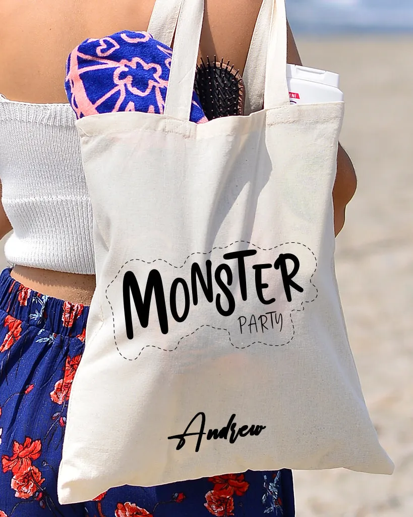 Monster Party - Halloween Tote Bags