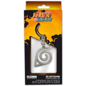 Naruto Shippuden - Konoha 3D Metal Keychain - ABYstyle