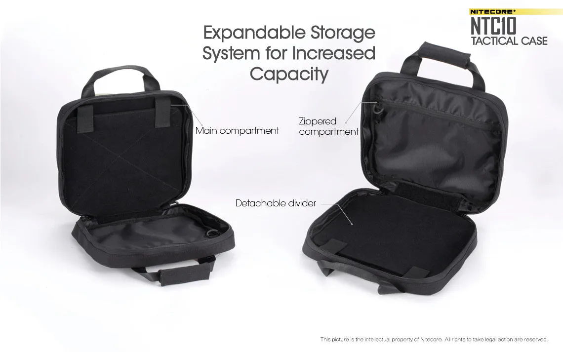 NITECORE GEAR STORAGE TACTICAL CASE (NTC10)