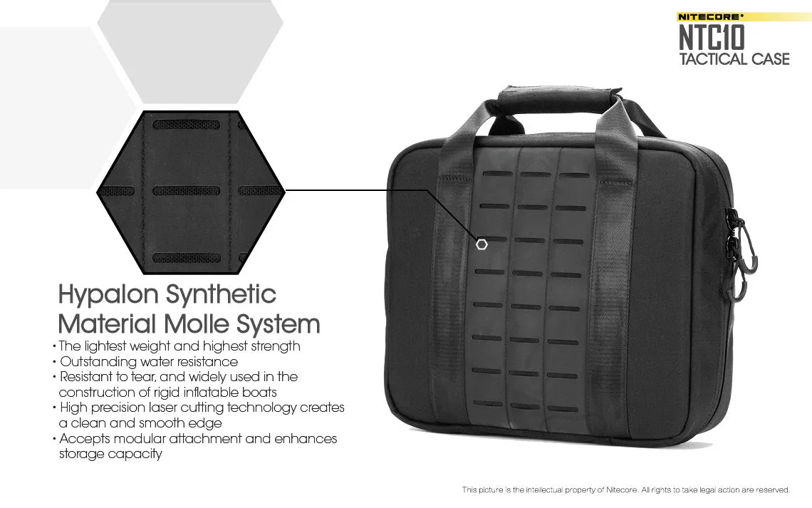 NITECORE GEAR STORAGE TACTICAL CASE (NTC10)