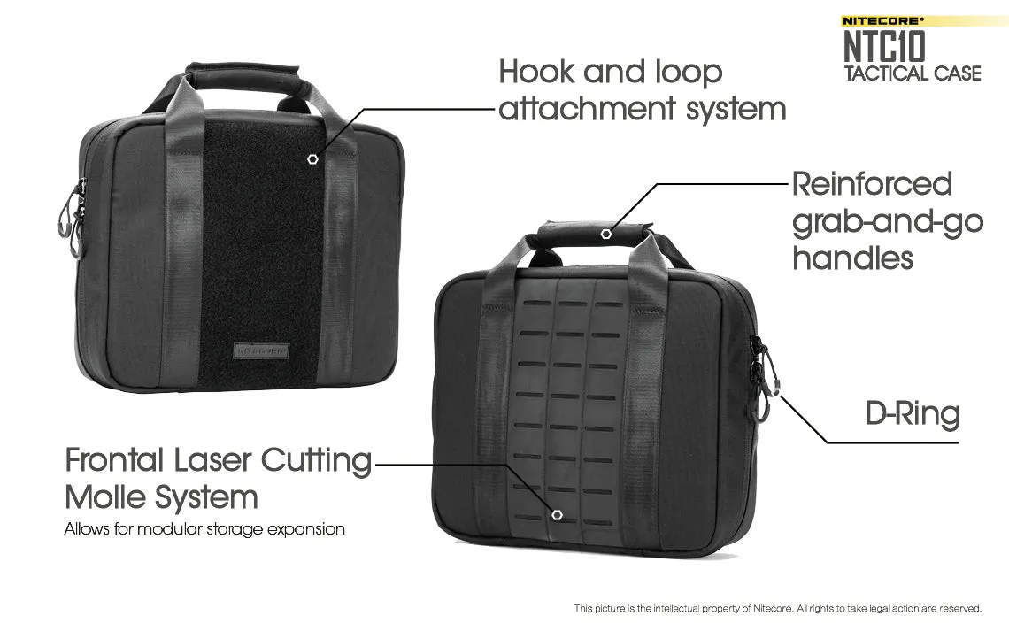 NITECORE GEAR STORAGE TACTICAL CASE (NTC10)