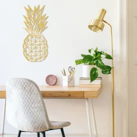 PINEAPPLE METAL DECOR - GOLD