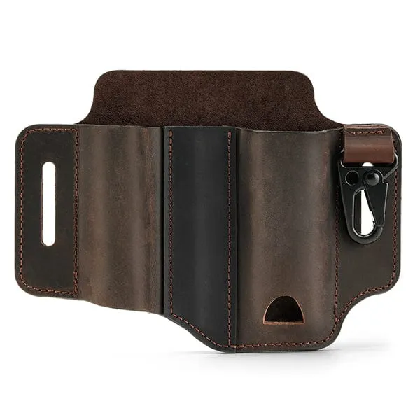 PJ29 Multitool Belt Sheath, EDC Leather Belt Organizer