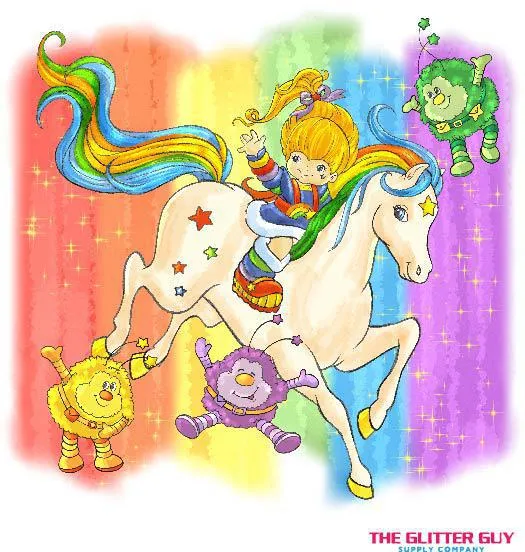 Printed Decal - Rainbow Girl