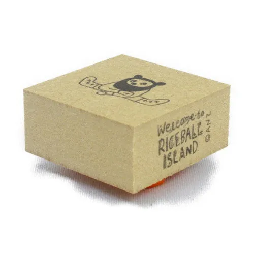 Sanby ANZ Tomoshibi Bowie 33mm Square Rubber Stamp