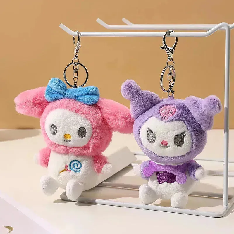 Sanrio Candy Mark Plush Keychain