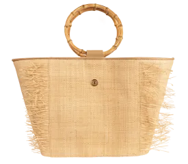 Sifnos Straw Tote Bag