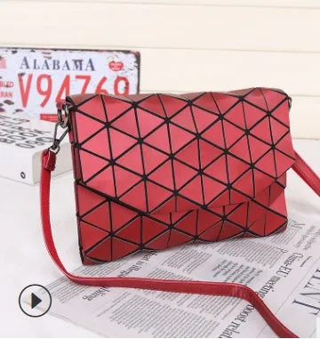 Sophie  Trendige Rhombus Schultertasche