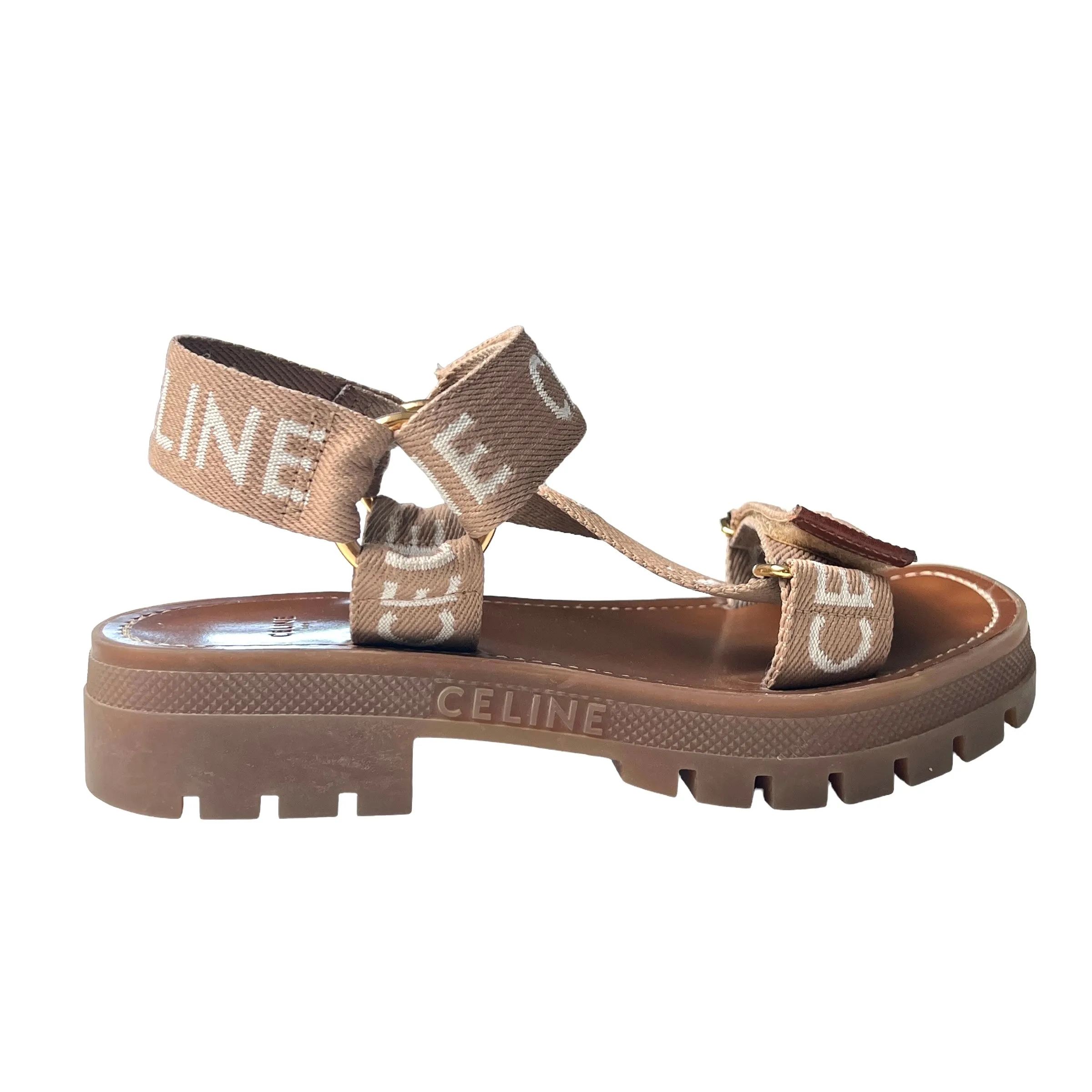 Strappy Chunky Sandals - 7