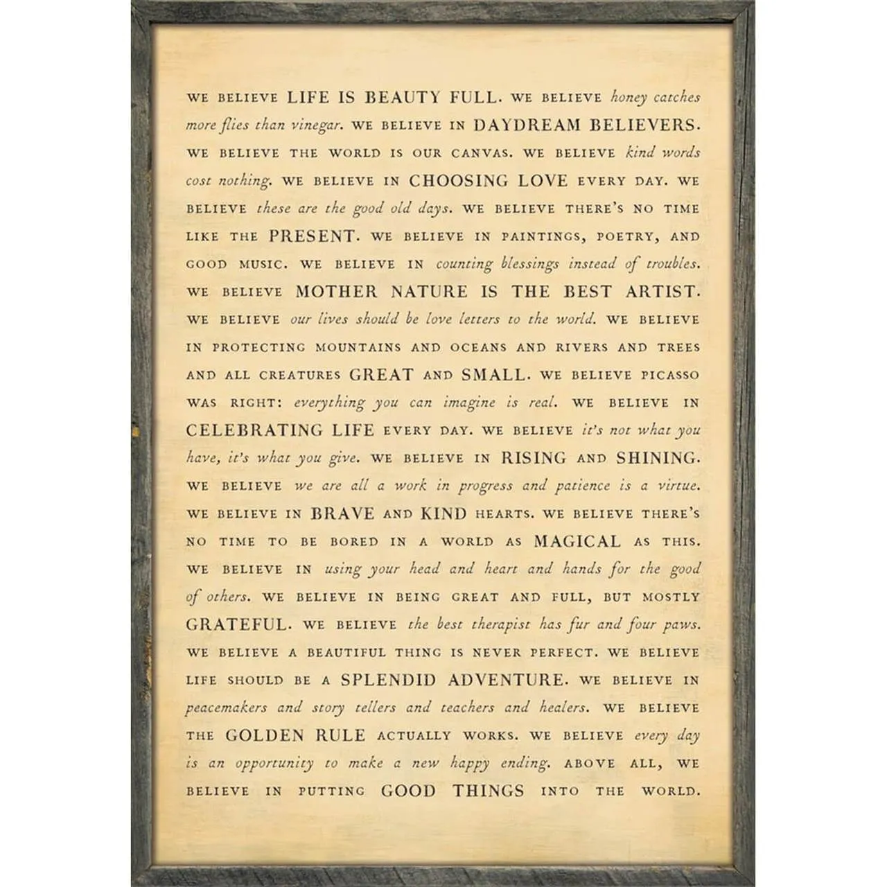 Sugarboo Designs Manifesto Art Print