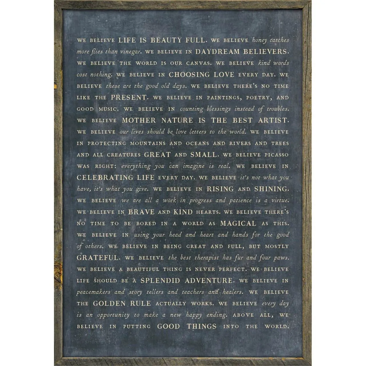Sugarboo Designs Manifesto Art Print