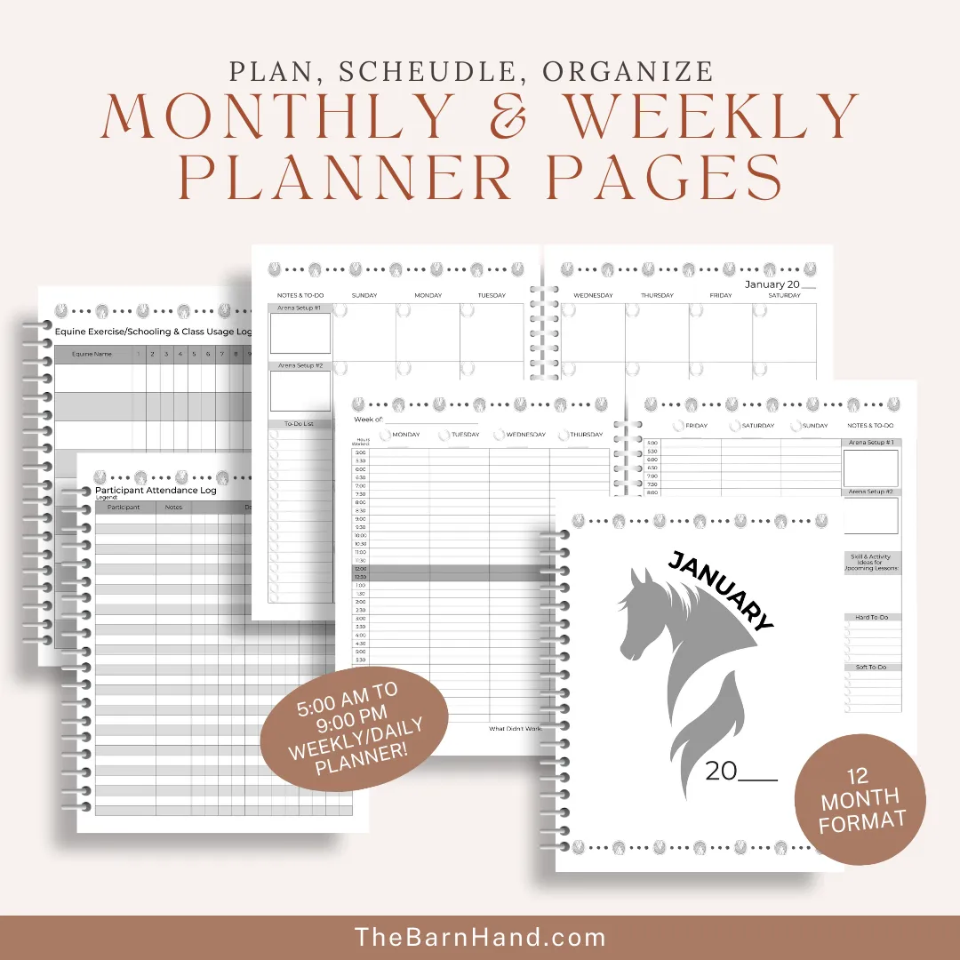 The Barn Hand- Draft Horse Edition - PRINTED