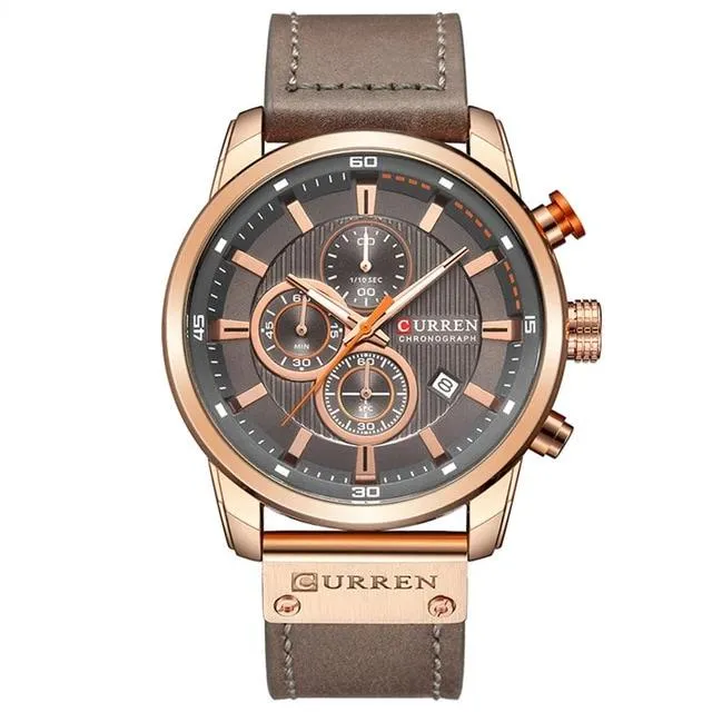 Top Brand Luxury Chronograph Quartz Watch