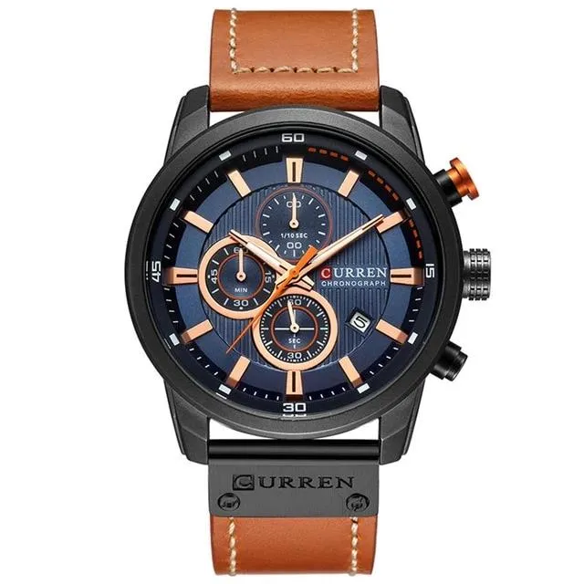 Top Brand Luxury Chronograph Quartz Watch