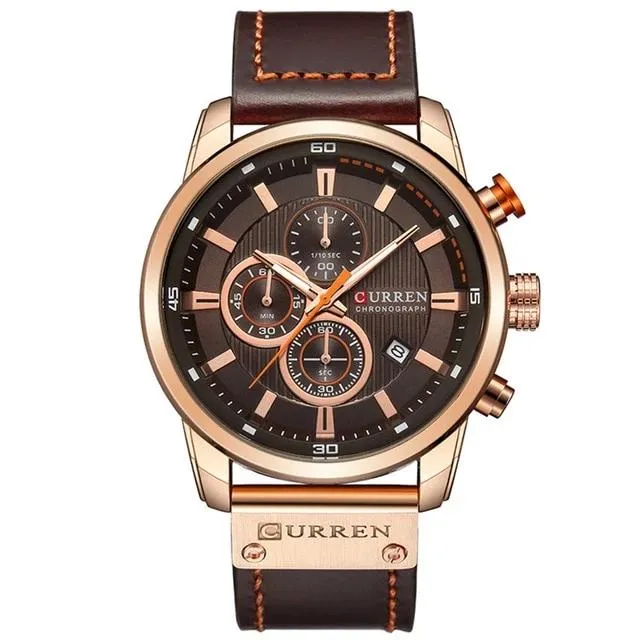 Top Brand Luxury Chronograph Quartz Watch