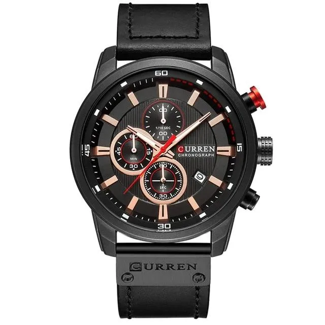 Top Brand Luxury Chronograph Quartz Watch