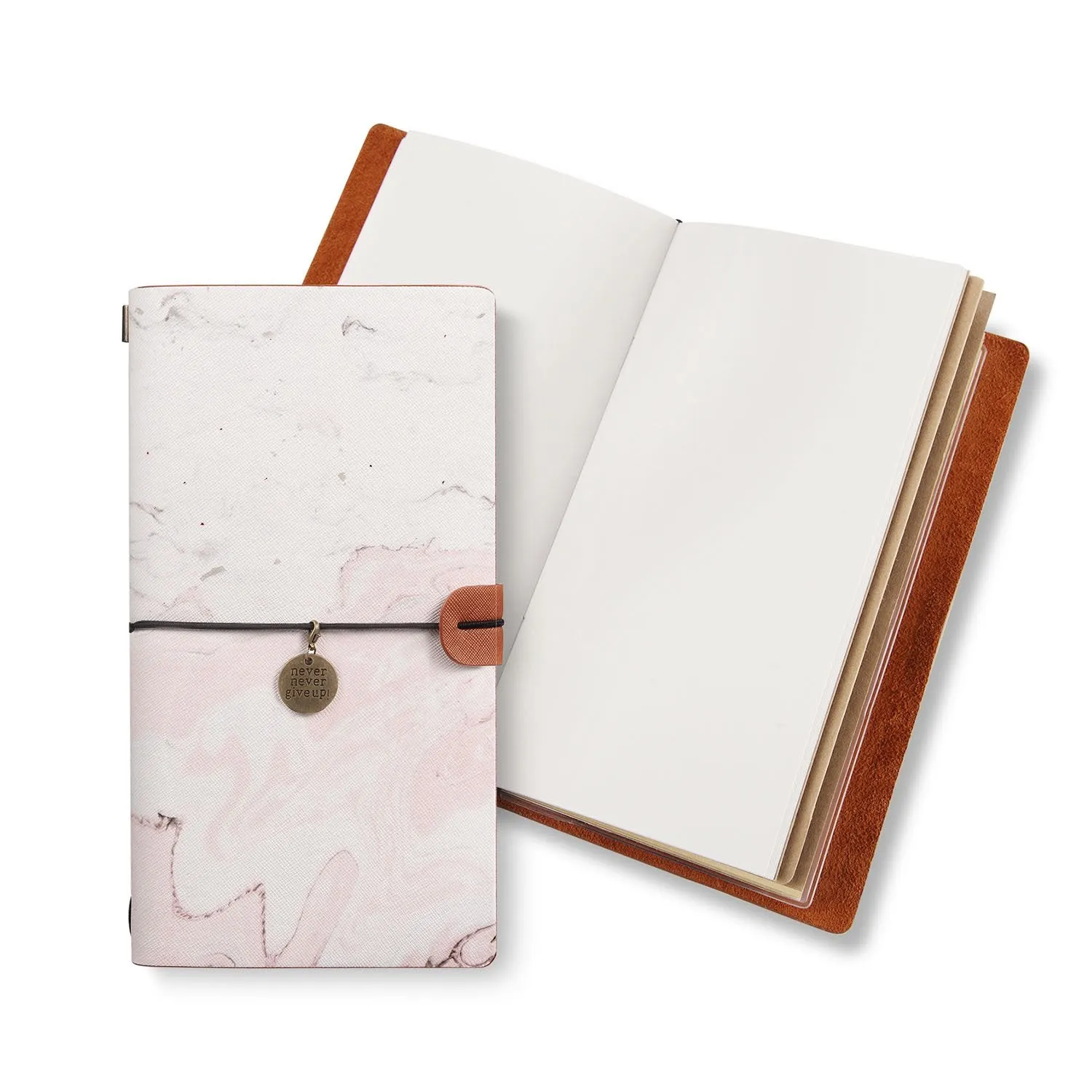 Traveler's Notebook - Pink Marble