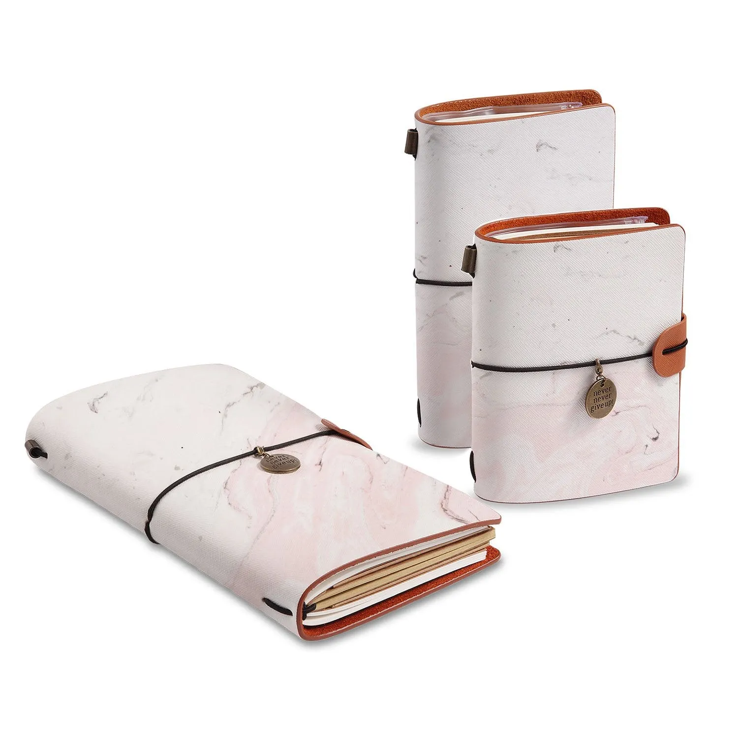 Traveler's Notebook - Pink Marble