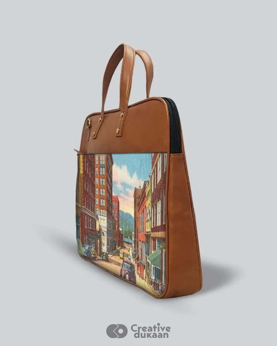 Wanderer Soul - The Vegan Leather Laptop Bag
