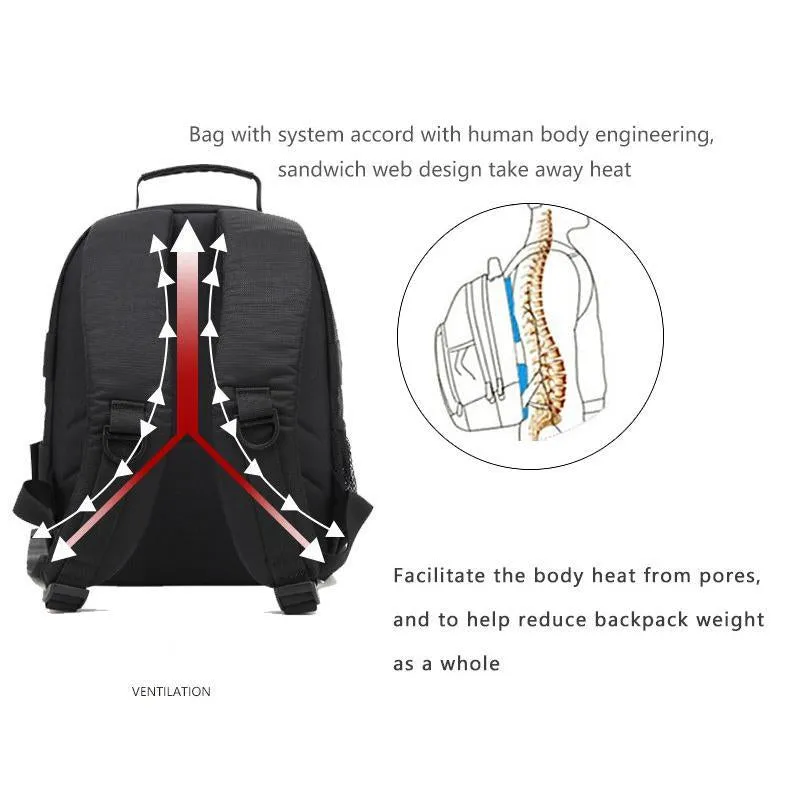 Waterproof Functional Camera Bag