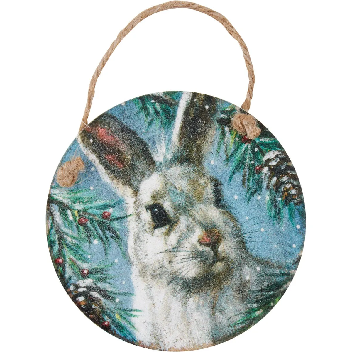 Winter Rabbit Ornament