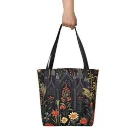 WSH - Gothic Garden - all over print gothic tote bag