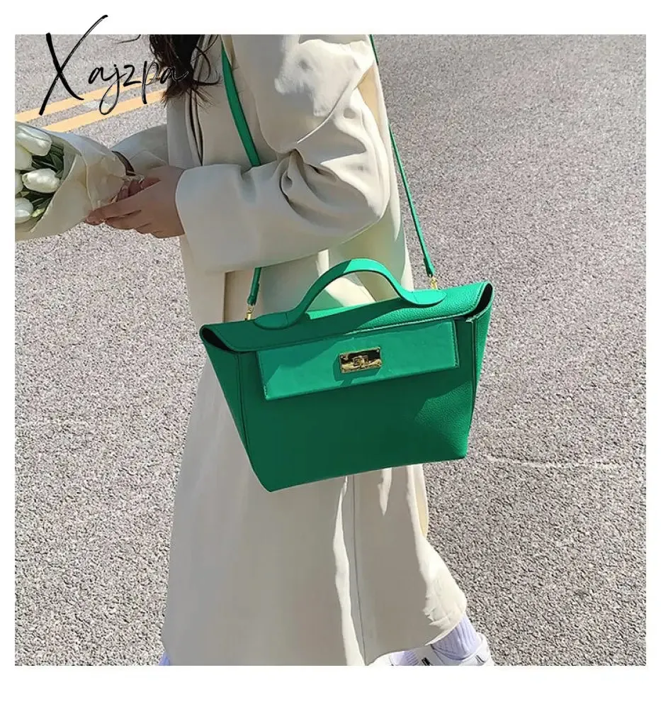 Xajzpa - Luxury Women Bag Large Capacity Female Tote Fashion Brand Handbag High Quality PU Leather Shoulder Messenger Ladies Crossbody