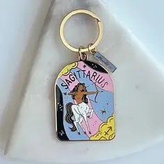Zodiac Sign Keychains