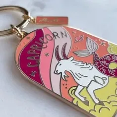 Zodiac Sign Keychains