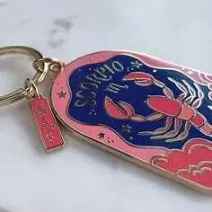 Zodiac Sign Keychains