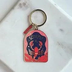 Zodiac Sign Keychains
