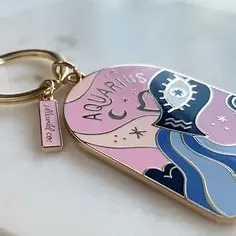 Zodiac Sign Keychains